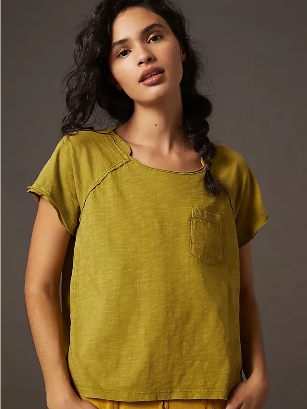 Nwot Pilcro sustainable Pocket Tee
